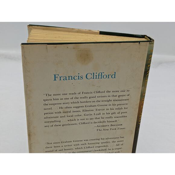 Naked Runner By Francis Clifford Vintage Spy Novel Mystery Early Edition 1966 - Picture 15 of 16